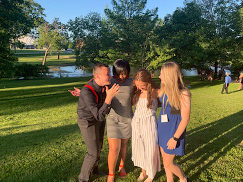 lafstuco's tweet photo. They are ready to lead! Summer Leadership Workshop never disappoints. #fulton19 ❤ #goodvibesandirishpride ☘ https://t.co/QySMwea262