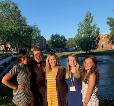 lafstuco's tweet photo. They are ready to lead! Summer Leadership Workshop never disappoints. #fulton19 ❤ #goodvibesandirishpride ☘ https://t.co/QySMwea262