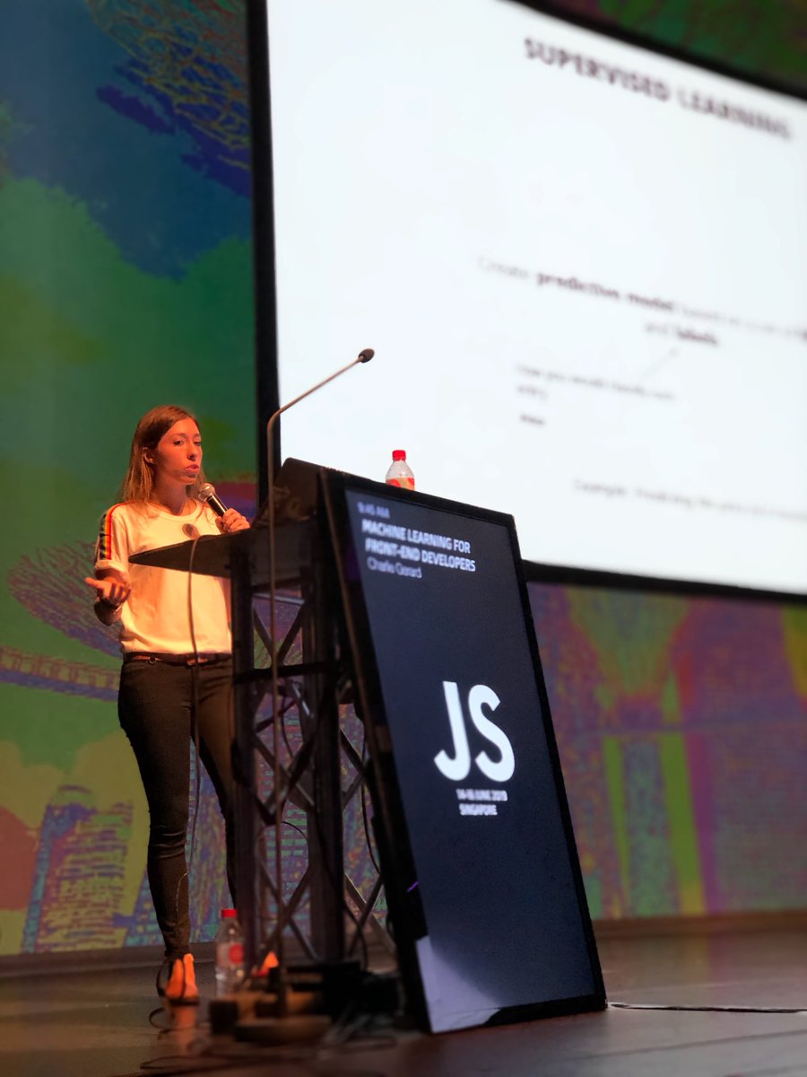 I'm actually super stoked to hear from <a href="/devdevcharlie/">Charlie Gerard</a> about machine learning for front-end devs! #jsconfasia