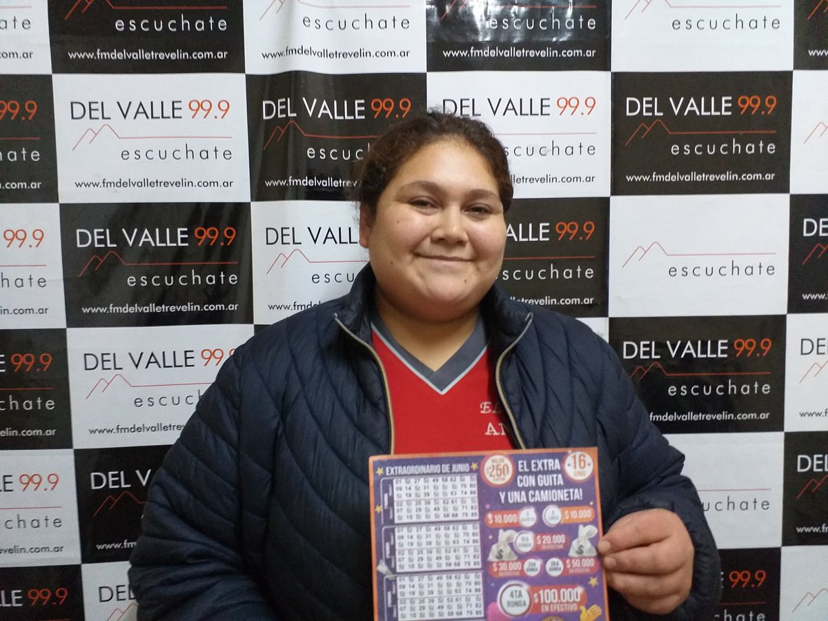 Gracias <a href="/IAS_Chubut/">Lotería del Chubut</a> Ganadores de  ondas de radio en #delvalle
