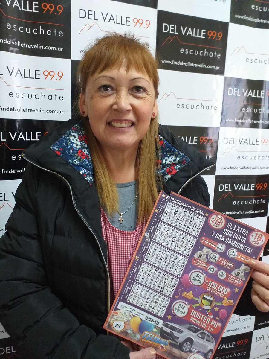 La suerte está en Corcovado☘ <a href="/IAS_Chubut/">Lotería del Chubut</a> Gracias! Oyentes de #delvalle ☘ y sus cartones telebingo!