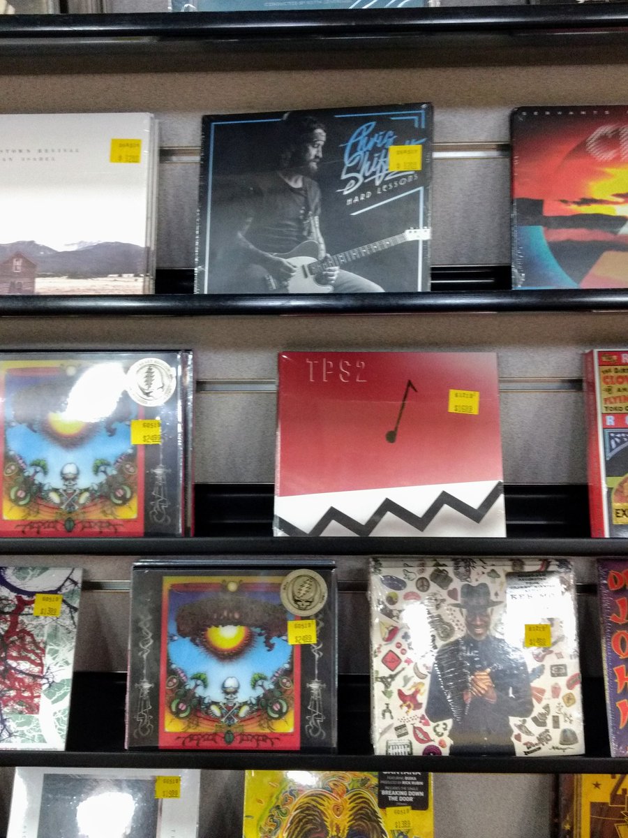 Mistyrose78's tweet image. Stopped @recordarchive after work and was happy to see @ChrisShiflett71's latest on the display of new releases.  They also have his previous cd.  I got my copy of the new one.  Chris, you should come and perform at the Record Archive, they have a great set-up! #HardLessons
