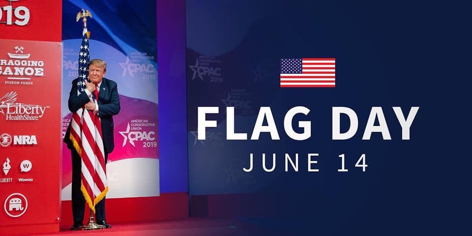 FrederickGOP's tweet image. Today commemorates the adoption of the flag of the United States on June 14, 1777 by resolution of the Second Continental Congress.

Flag Day is also also the birthday of the President Trump

The United States Army also celebrates the U.S. Army birthday on this date. #FlagDay2019