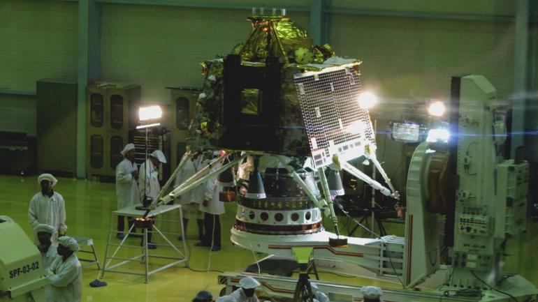 thecablestory's tweet photo. #India's 2nd Moon mission #Chandrayaan2, the nation's 1st attempt to land spacecraft on the Moon, is being headed by 2 female scientists Ritu Karidhal - mission director &amp; Muthayya Vanitha - the project director. The mission is scheduled to launch on July 15.

#ISRO https://t.co/38NwZgwl6w