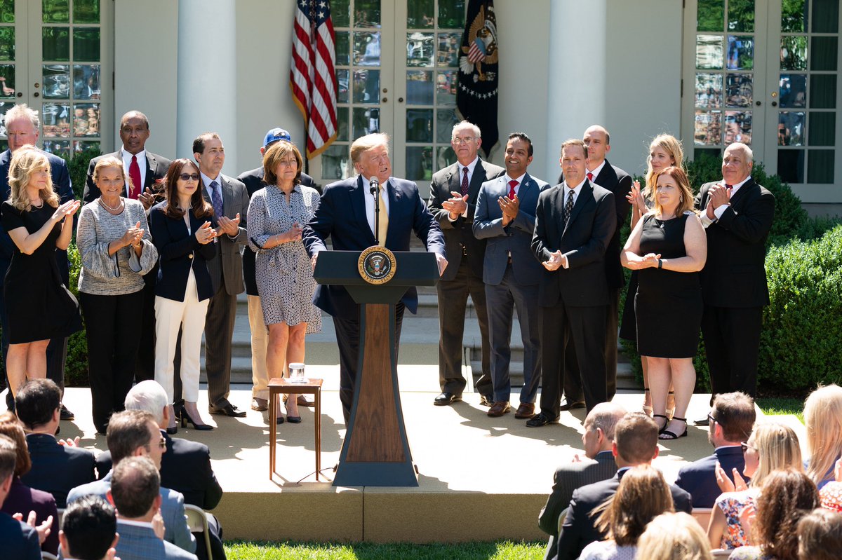 Amanda Brilhante (@amanda_bril) on Twitter photo The President earlier today delivering remarks on expanding healthcare coverage for small businesses and workers, saying “we will not rest until Americans have the healthcare system they need and deserve...”
Before he spoke, the crowd sang happy birthday! HBD <a href="/realDonaldTrump/">Donald J. Trump</a> 🎊 The President earlier today delivering remarks on expanding healthcare coverage for small businesses and workers, saying “we will not rest until Americans have the healthcare system they need and deserve...”
Before he spoke, the crowd sang happy birthday! HBD <a href="/realDonaldTrump/">Donald J. Trump</a> 🎊