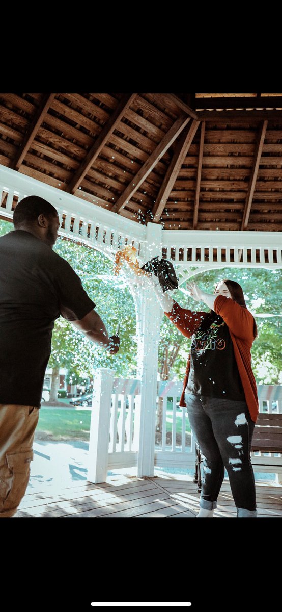 Believeeexoxo's tweet photo. AFTER A SWIPE RIGHT ON TINDER, ALMOST 3 YEARS LATER, WE JUST FOUND OUT WE’RE HAVING A BABY BOY AND I AM OFFICIALLY GOING TO BE MRS. FAISON. BEST DAY OF MY LIFE. https://t.co/YbYkcr3UbI