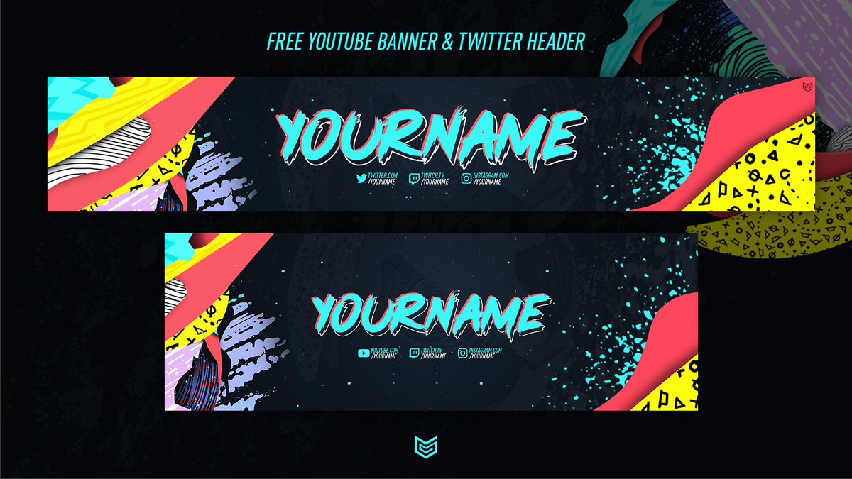 Blair on Twitter: "FREE FIFA 22 Banner & Header ? For your With Twitter Banner Template Psd