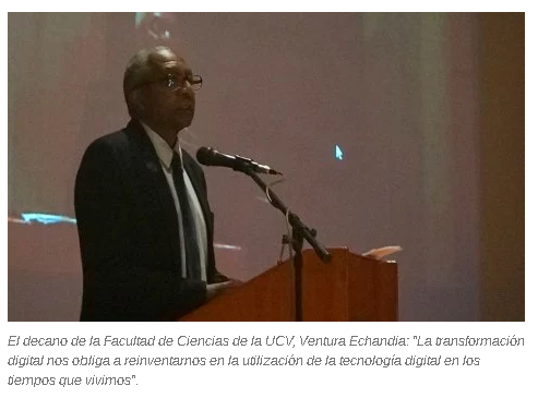 transformadigi's tweet photo. II Congreso de Transformación Digital UCV 2019 (UCV Noticias) https://t.co/zQgOCW9ZSA