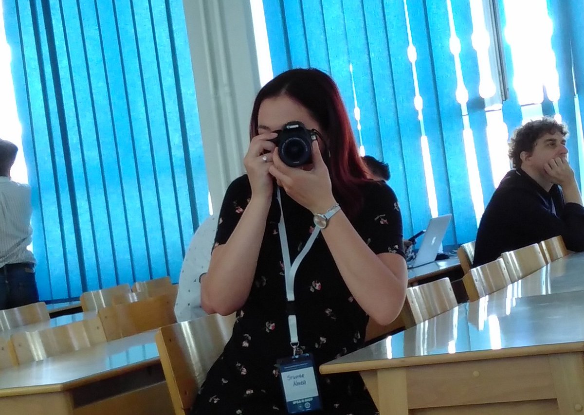 T_Agarin's tweet photo. Thanks to all @FPNUNSA students for keeping visual record of the #ipsa19bih for #rc14ipsa and @ipsa_aisp https://t.co/V58iaTtBqQ