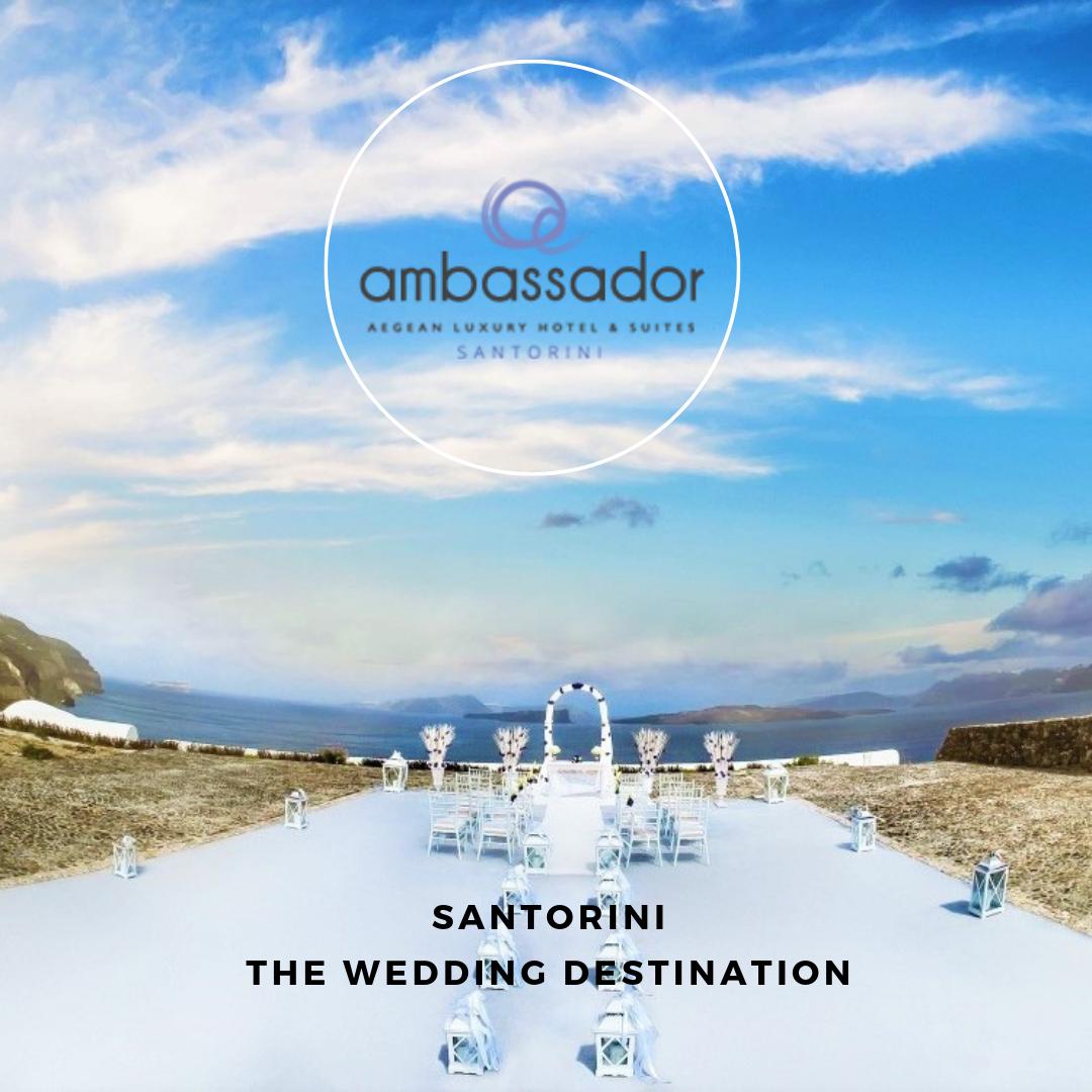 AmbassadorViews's tweet photo. Thinking about walking down the aisle? How about walking down this island, and make your dream wedding come true 🔔💕💍💐? We will do the rest 😉🤗! #ambassadorsantorini #santorini #santoriniwedding https://t.co/I3iIfCBiqW