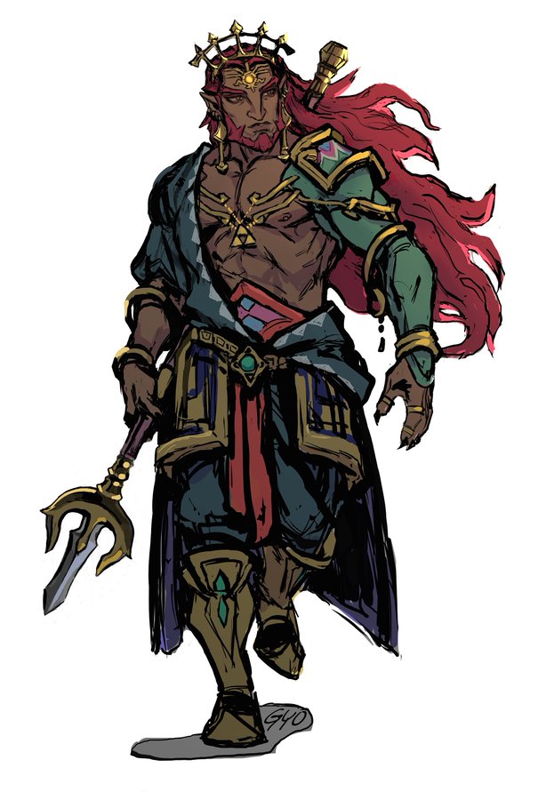 Breath Of The Wild 2 Fan Art Depicts Interpretations Of Ganondorf S New Appearance Nintendo Wire