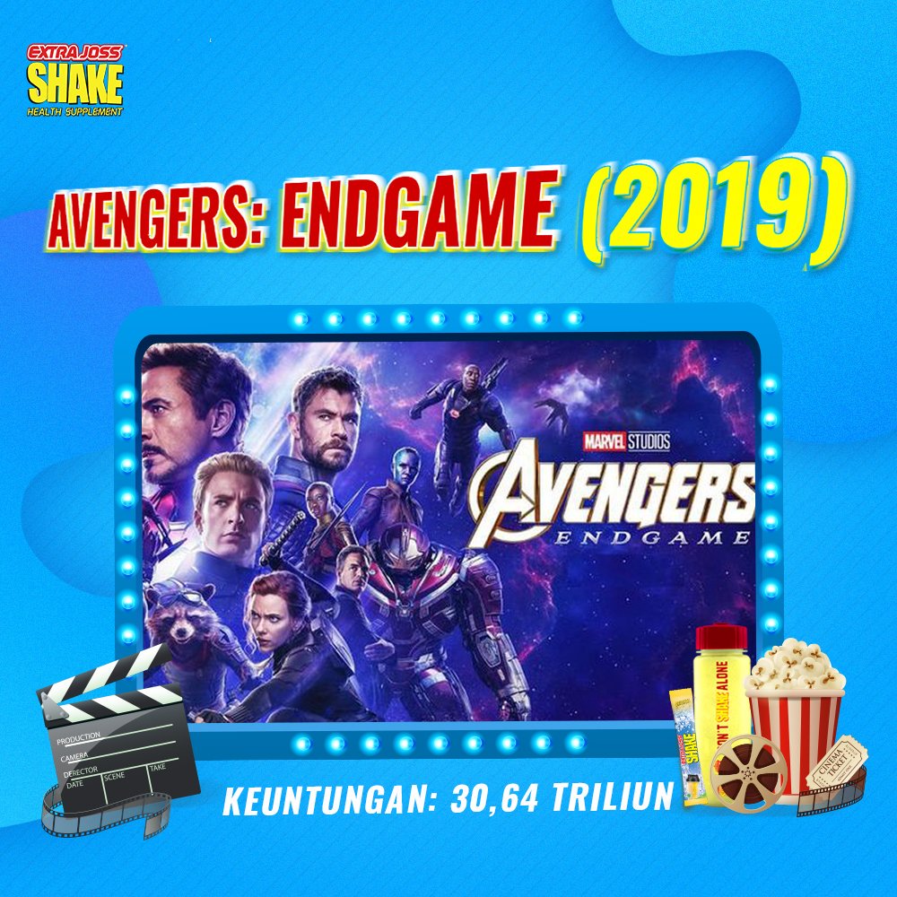 shakefinity's tweet image. Dari dulu sampe sekarang, ada beberapa film nih yang laku banget di pasaran. Film apa yang jadi favorit lo? #Shakefinity #DontShakeAlone

#topmovie #avatar #avengers #titanic