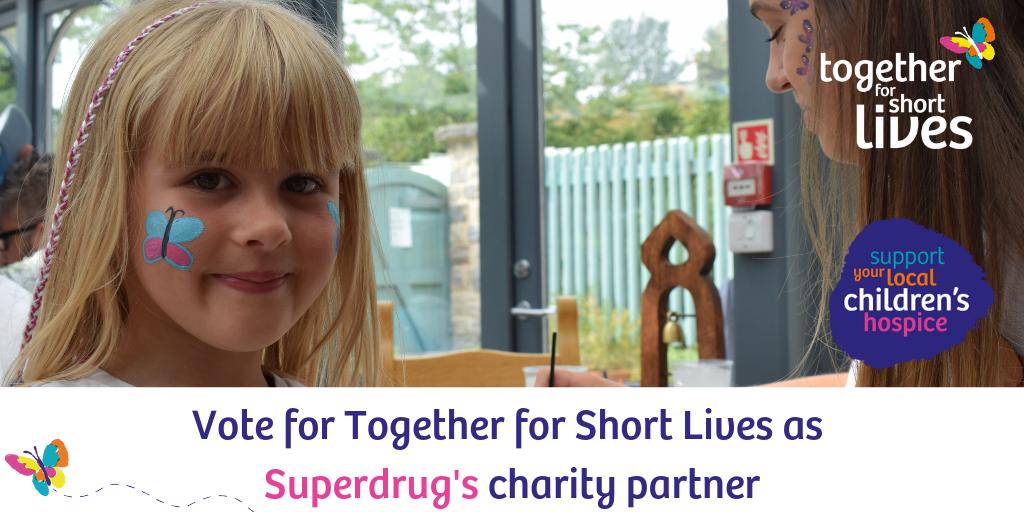 HavensHospices's tweet photo. We need your help! Little Havens Hospice has the chance to benefit from a huge new partnership with Superdrug. Please take a moment to vote for @Tog4ShortLives in the @superdrug charity poll to support seriously ill children who rely on children’s hospices https://t.co/N9nEzEGYlv https://t.co/7mtdd5OFEw