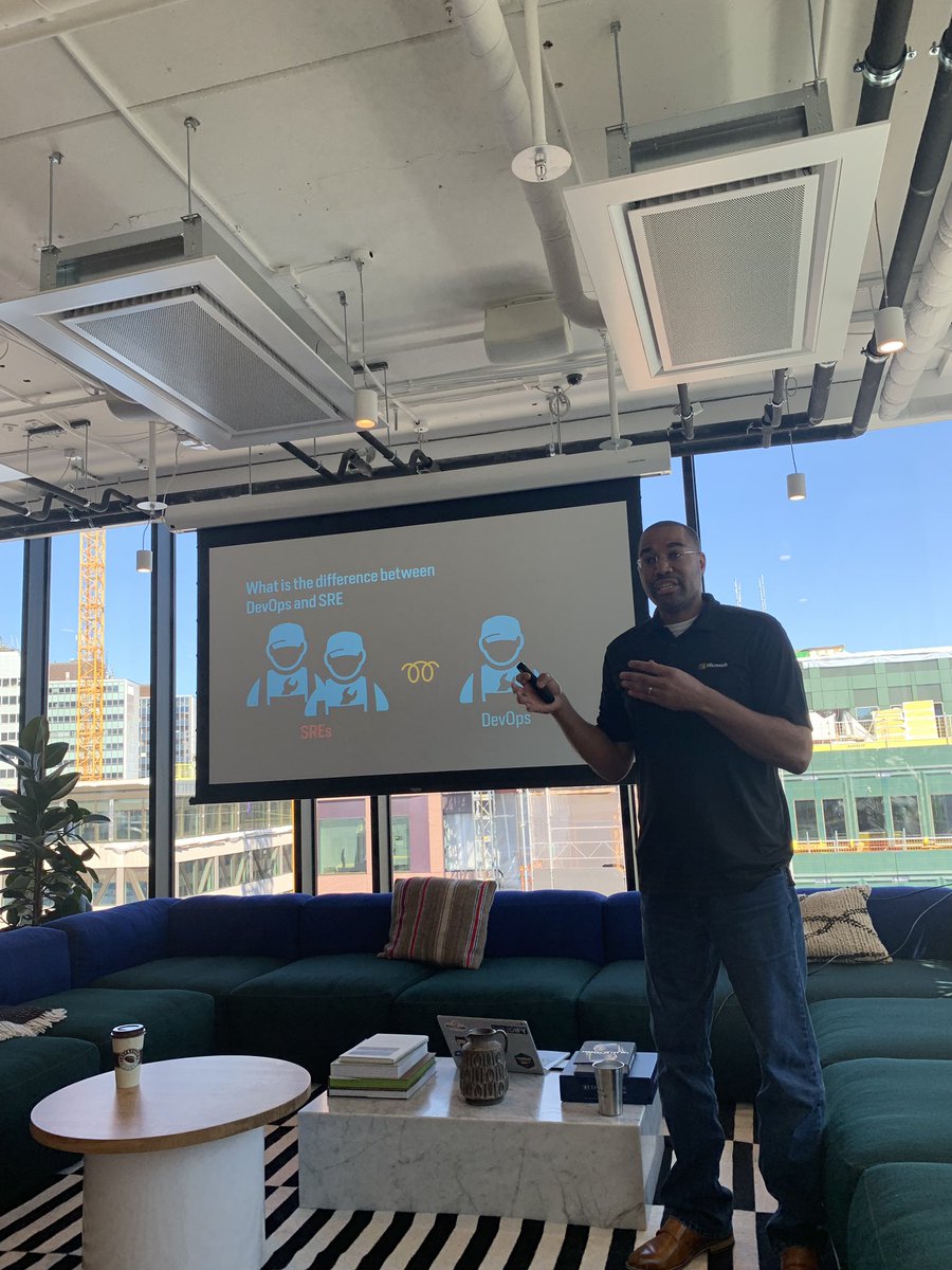Tomi_Peltonen's tweet photo. Spending my Saturday at #globaldevopsbootcamp 2019 and listening to @DonovanBrown delivering the key note by. You build it, you runt it. 🤘 https://t.co/VFXXZ8NtSg
