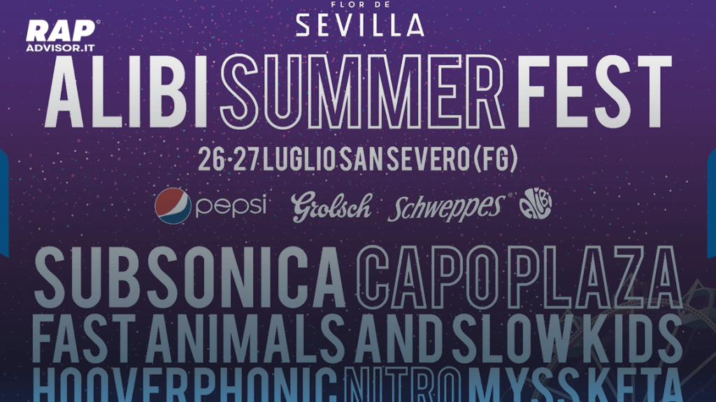 Rapadvisor1's tweet photo. ALIBI SUMMER FEST ‘19 – IL PRIMO FESTIVAL NELLA STORIA DELLA CAPITANATA https://t.co/1XsA5YuKmf https://t.co/LFRRfYhmr6