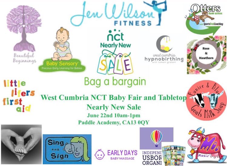 1 Week today everyone! 
 Don’t forget to come along and bag a bargain! 😃#cumbria #nct #bagabargain #westcumbria