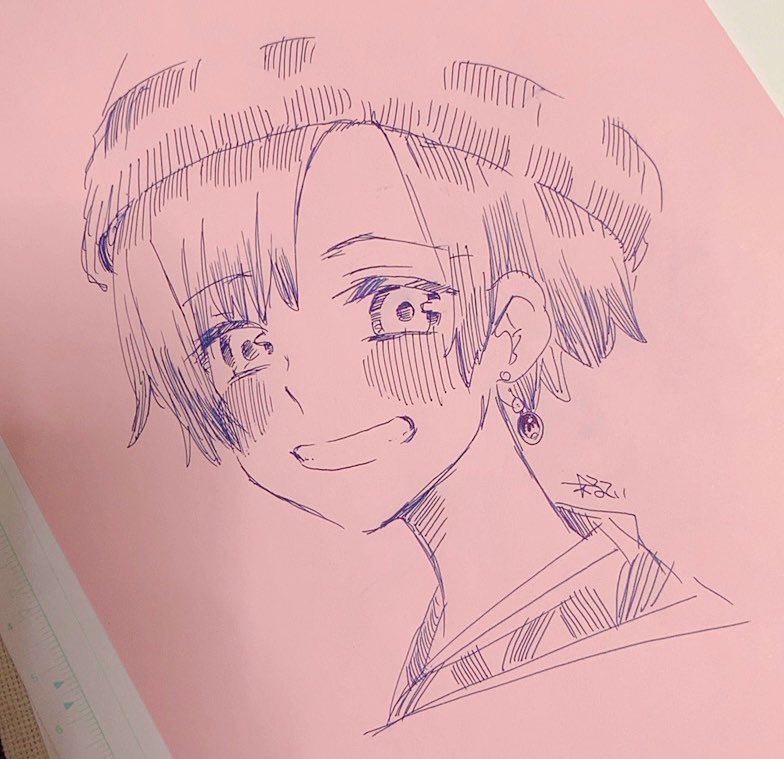 版権でもなんでもないただのアナログ落書き 