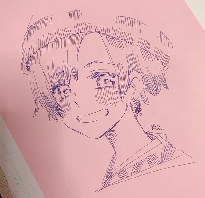 版権でもなんでもないただのアナログ落書き 