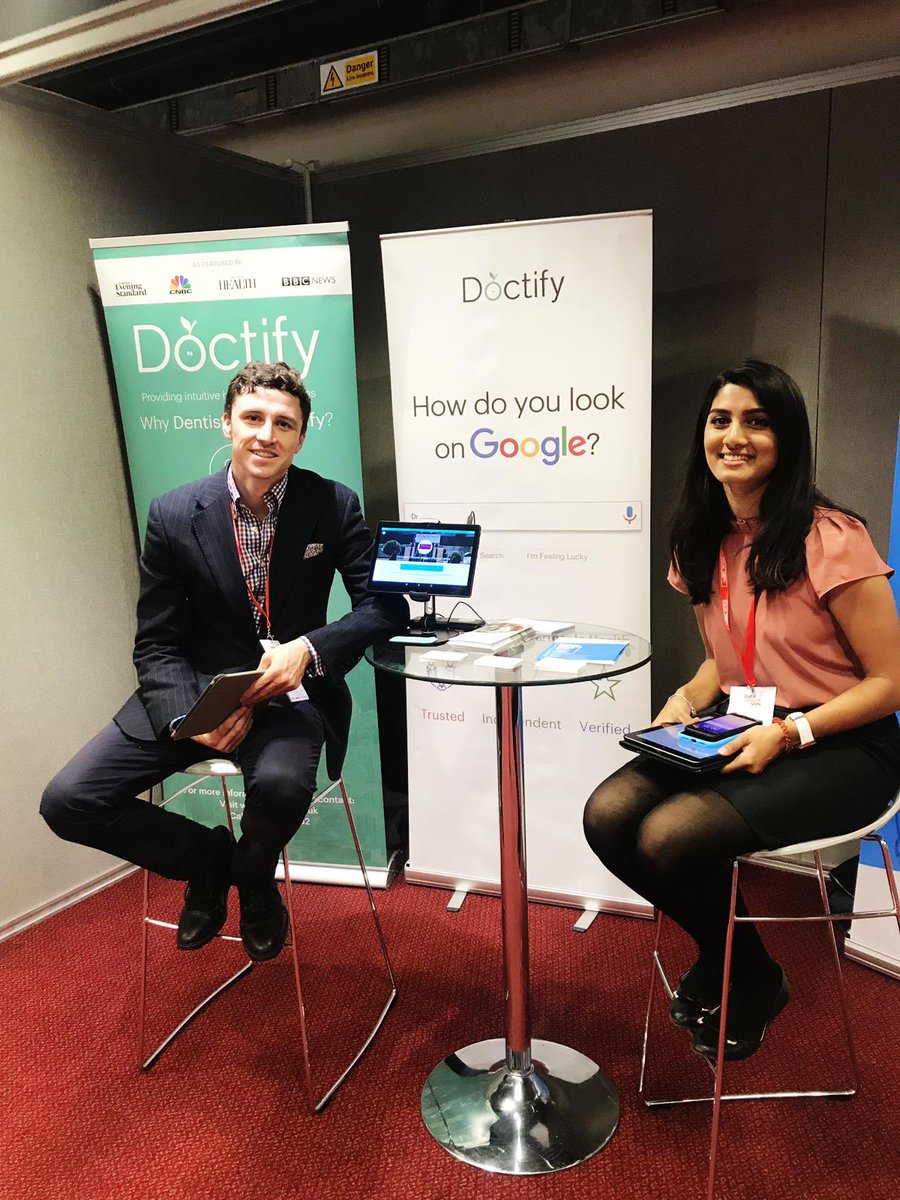 h_chndlr's tweet image. At #digitaldentistryshow discussing how our review system is disrupting the industry. Come say hi! 🍏🦷🌟
#reviews #dentistry #innovation #feedbackeconomy @doctifyuk