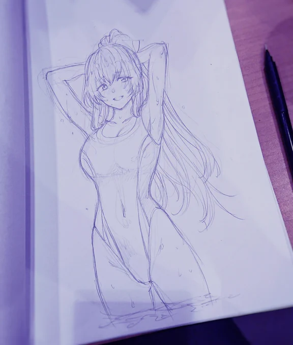 以前描いたらくがきスプリングフィールド 