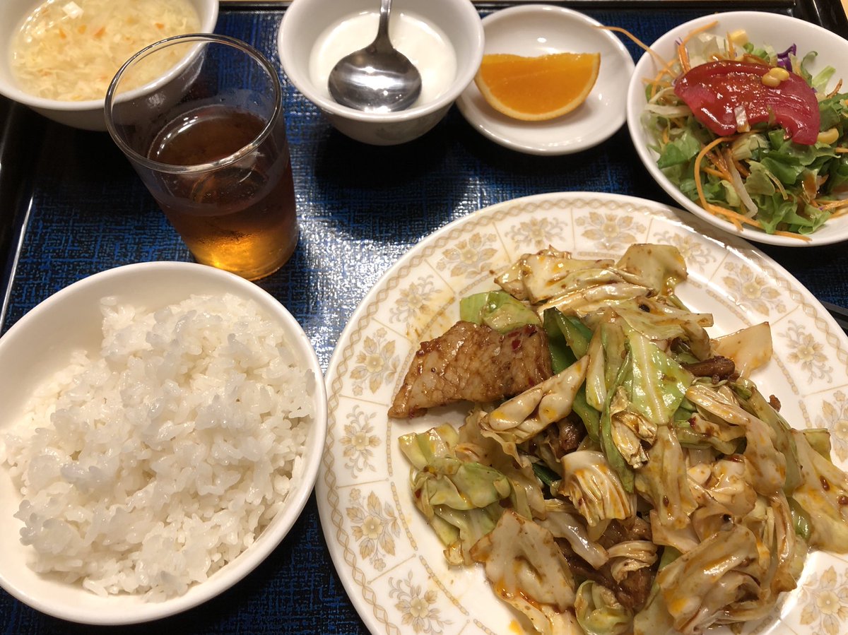 ftnext's tweet image. #mokupy
ランチは中華。回鍋肉、外苑飯店さん