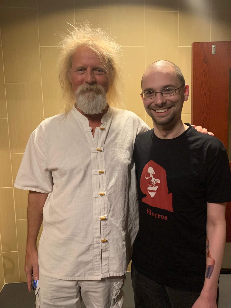 DavidLeninhawk's tweet image. This movie was a lot of fun, and the main actor and one other actor were there for a Q&amp;amp;A afterwards. His name is Asbestos Felt! #killingspree #videovortex #alamoraleigh