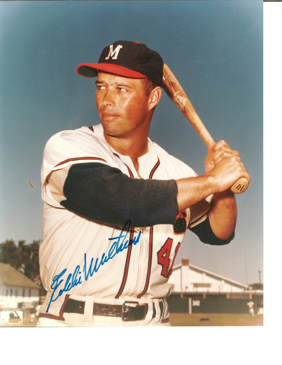 You can read my latest post about slugger Eddie Mathews at baseballhistorycomesalive.com, the best old time baseball site on the web, and also at the Old Time Baseball Photos Facebook page, facebook.com/Old-Time-Baseb…  #baseballhistory #nostalgia