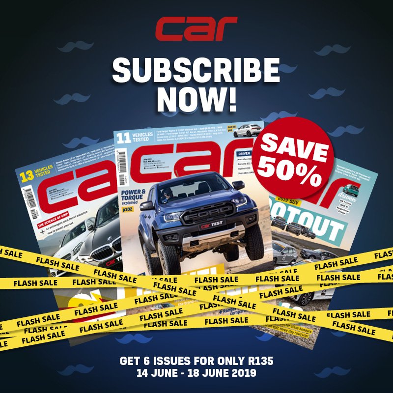 CARmagSA's tweet photo. Still searching for a Father’s Day gift? Well, grab a six-month CAR magazine subscription and save 50% with this special offer! https://t.co/gS9WI58n0C https://t.co/Hyu1zwNd5n
