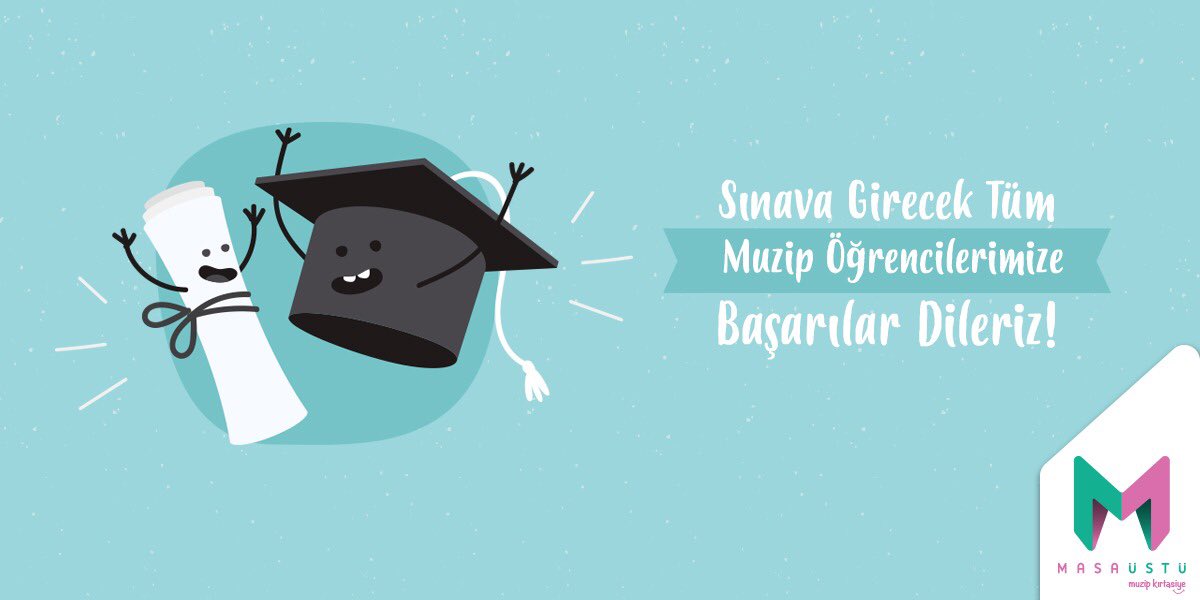 SINAVA GİRECEK TÜM MUZİP ÖĞRENCİLERİMİZE BAŞARILAR DİLERİZ! #masaustukirtasiye #mopak #mopakdefter