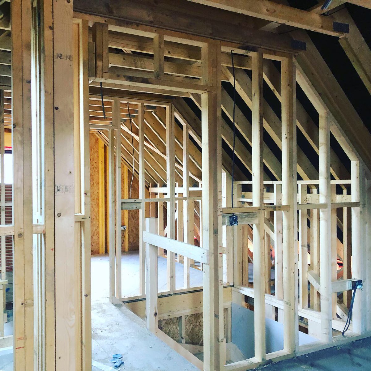 walltech_'s tweet photo. Timberframes ready for boarding in Newry Co,Down. 🏠🏗🏠🏗🏠🏗 
-
#timberframe #plasterboarding #walltechireland #plasterboard #drywall #plasteringcontractors #construction #newbuild #plasteringlife #drywallnation https://t.co/fswf8Cq0gb