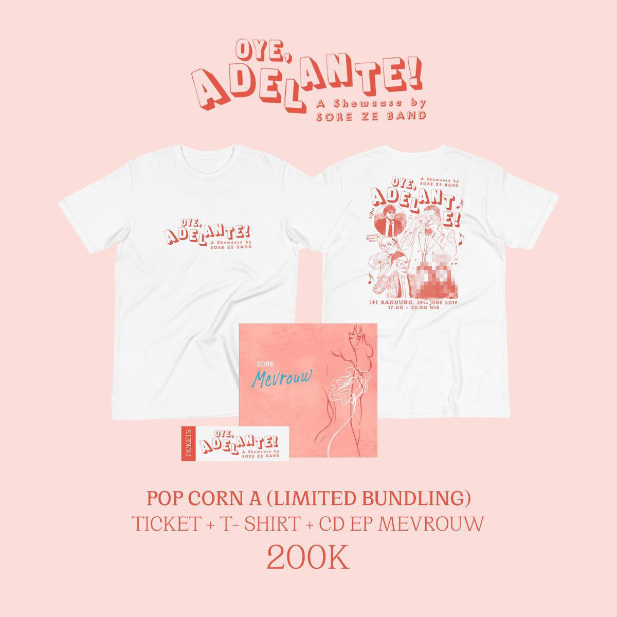 Berikut paket-paket yang tersedia untuk Oye, Adelante! Sikat! 
#nyorenyowcase
bit.ly/nyorenyowcase