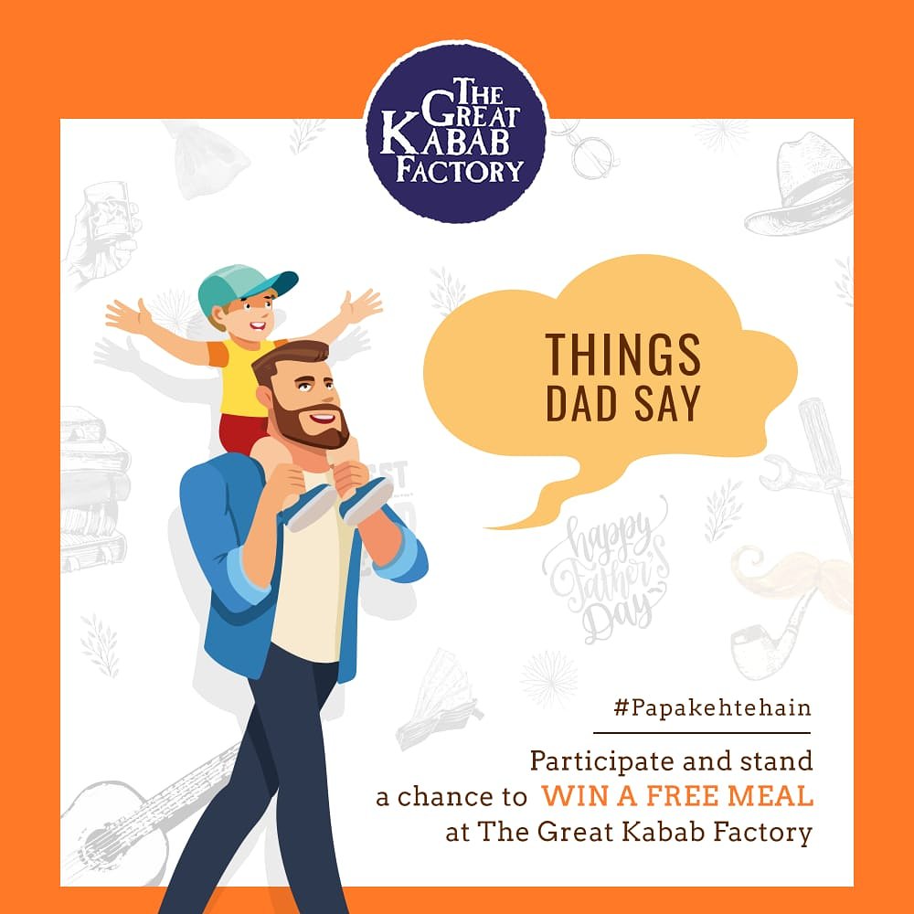 TGKF_'s tweet photo. It is the day to express your love and gratitude to your #superhero. Participate in our #FathersDayContest and win a complimentary meal at our participating outlets.
All you have to do is: 
Add your father's favorite #papakehtehain to our comments below &amp; Don’t forget to tag US. https://t.co/5flOAqiDnj