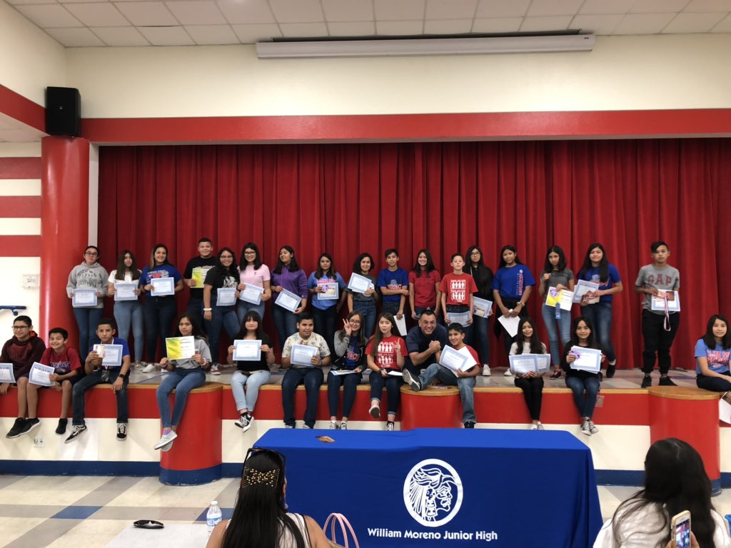 MorenoAztecs's tweet photo. Seventh Grade Spotlight! Congratulations to all these wonderful students for the amazing work they have accomplished this school year. Words cannot express just how proud we are of them! #MorenoAztecs #AztecPride #AztecASB #CalexicoUSD #awesomestudents https://t.co/kY3sTKlaep