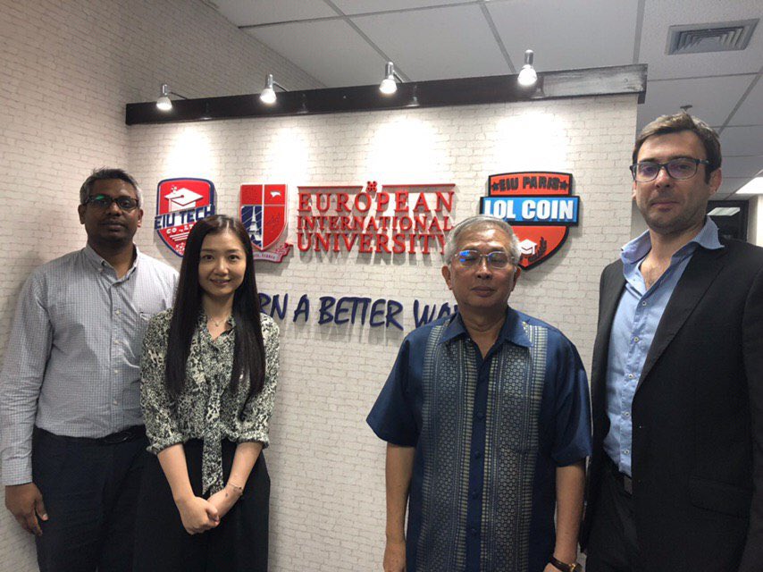 PARIS_EIU's tweet image. Chairman &amp;amp; COO of eiu.ac meet in Bangkok to discuss the developments at the university. EIU leaders affirm continuing to be the World’s Most Affordable Higher Education &amp;amp; Professional Training provider are EIU’s top priority #mba #Paris #forbes #CryptoNews #learn