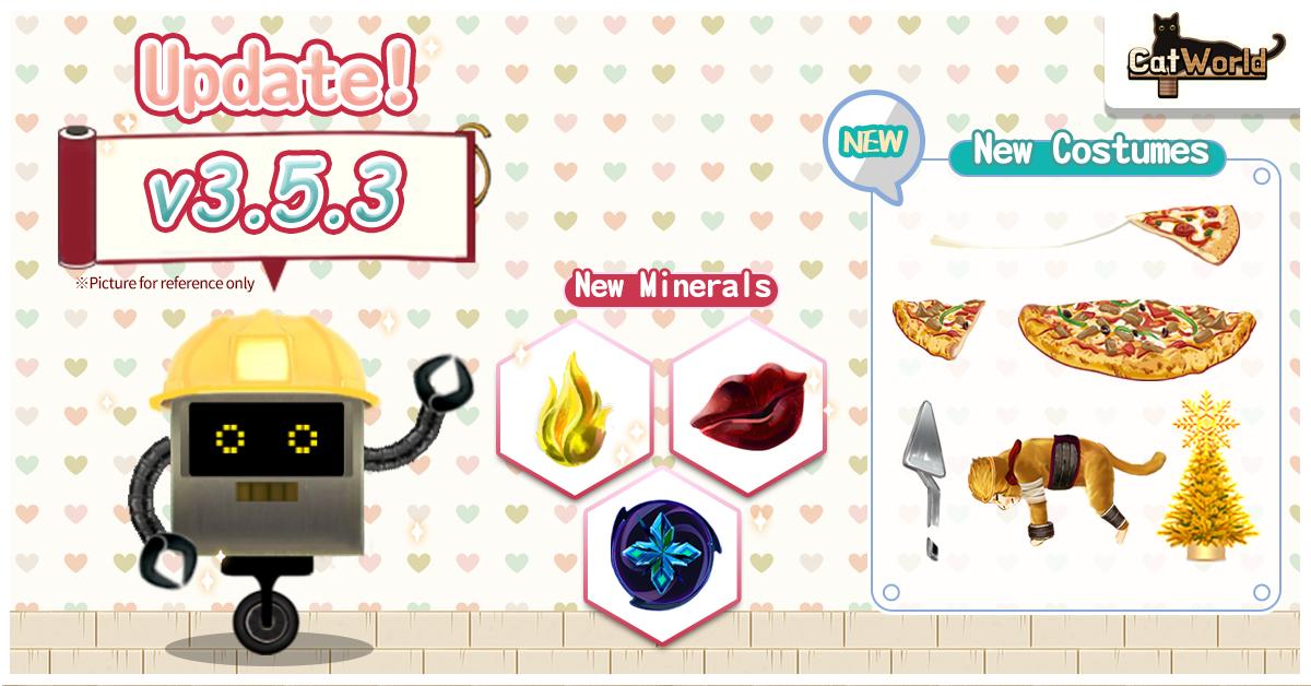 catworldkr's tweet photo. Cat World has been updated to version 3.5.3. For more information, please refer to the announcement. https://t.co/iIXZOHb1kl