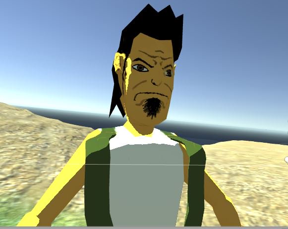 SProductionGame's tweet photo. "Who are you looking at?"
This is one of my npc's you'll be interacting with. I'm sure you can tell he's not a super happy person.

#Unity3d #Blender3d  #gamedev #videogames https://t.co/W5ym9z8Nek