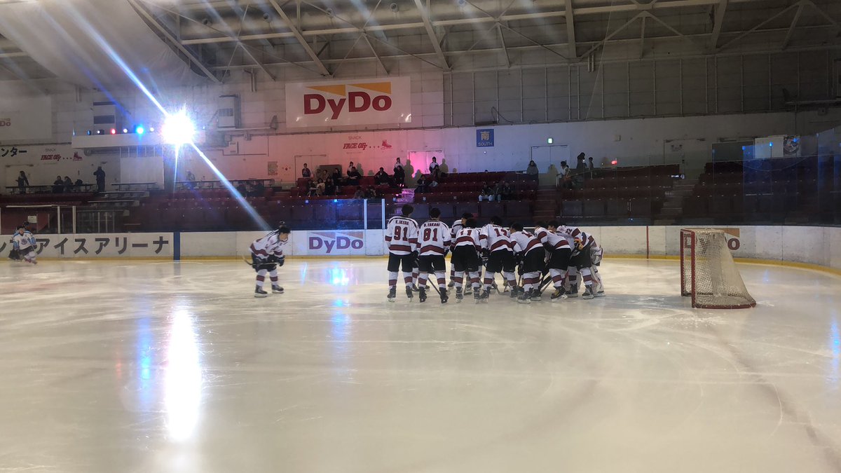 icehockeysophia's tweet image. 【上南戦】
現役戦、試合開始です！！