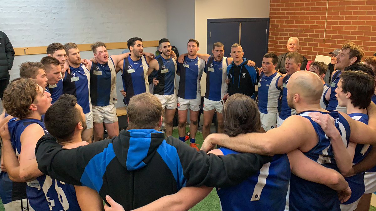 Magnificent 25 point victory playing away today against <a href="/OIGFC/">Old Ivanhoe Grammarians Football Club</a>. Well done to all involved!! <a href="/VAFA_HQ/">VAFA</a>