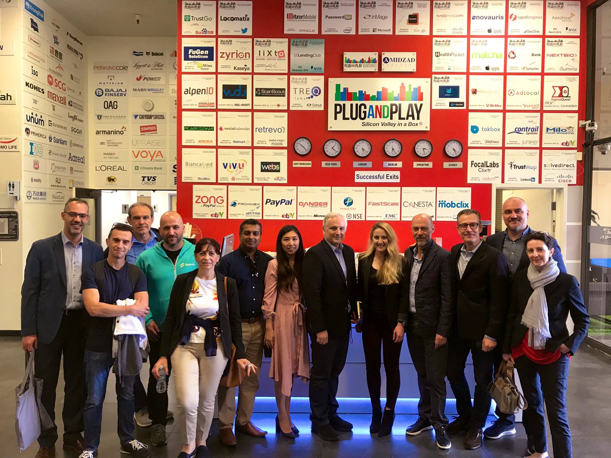 PuiSanTam's tweet photo. #Greece is the word at @PlugandPlayTC #EnterpriseGreece #Athex @AmChamGr #ConnectwithGreece #investingreece @EIT_Digital 
Thank you to Megan Ramies for hosting the delegation! https://t.co/PohGqjHJkP