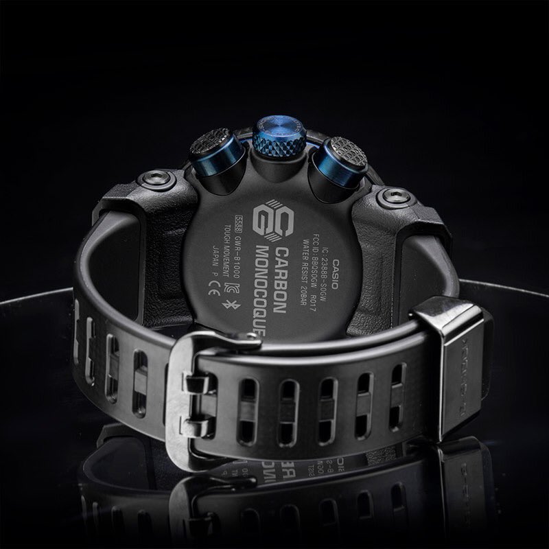 CadranMontres's tweet image. GWR-B1000 : Grâce à la légèreté du carbone qui compose le boîtier elle pèse seulement 72 grammes. Elle vous tente ?
#cadranmontre #luxembourg 
Bluetooth smart ✅
Fonctionnement solaire ✅
Mise à l'heure via radio-pilotage ✅
Boitier en carbone ultra résistant et ultra léger... ✅