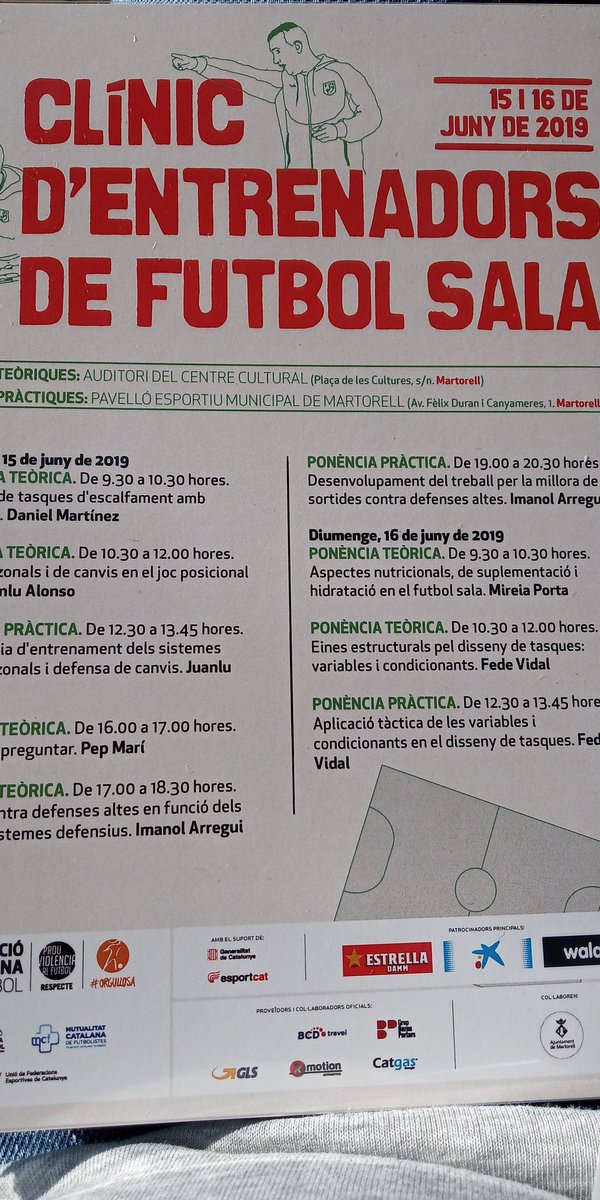 Avui toca formació!