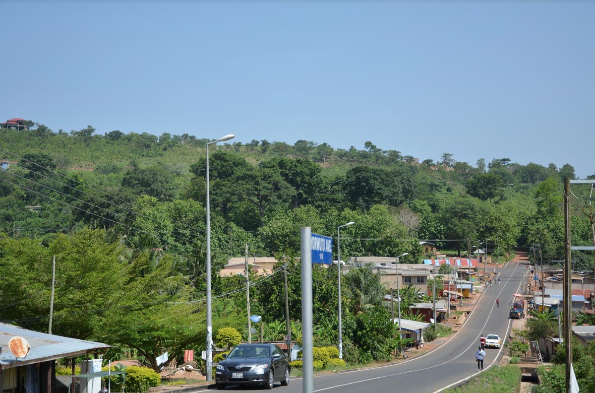 NodeEight's tweet photo. “Woezor” means welcome in Ewe, the local dialect widely spoken in Ho.  The city is green, clean and safe. 

#Hocity offers a unique blend of business, hospitality, and leisure experience. 
#VisitHo #VoltaRegion 

#TourismInGhana #YearofReturn #TourismHub #InnovationHub https://t.co/UOiaWOZHUP