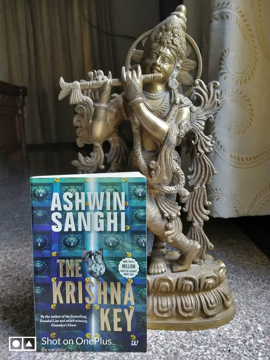 Just completed reading#thekrishnakey ❤️❤️ 
@ashwinsanghi ❤️❤️