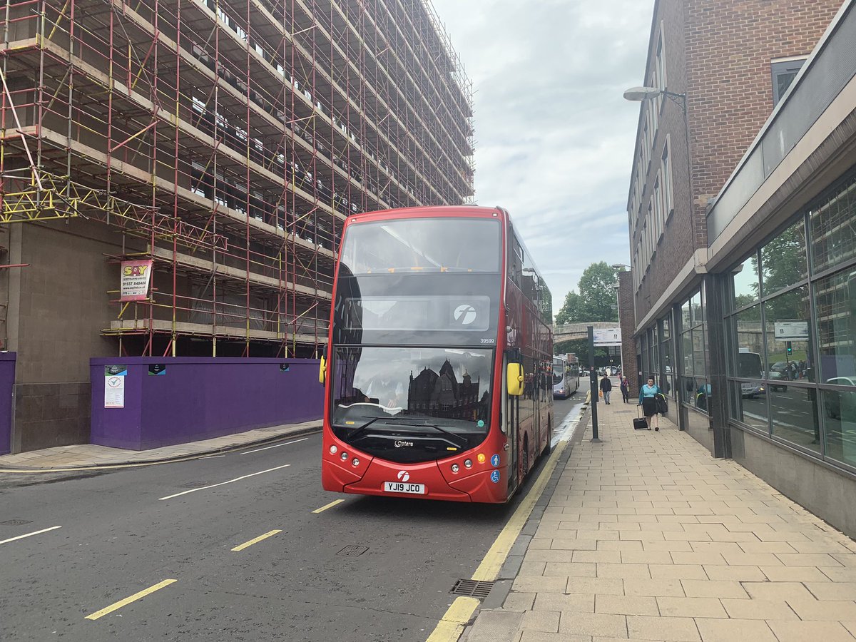 First 39599 on demonstration duties yesterday.  Hopefully not long before passengers will be able to ride it in York.