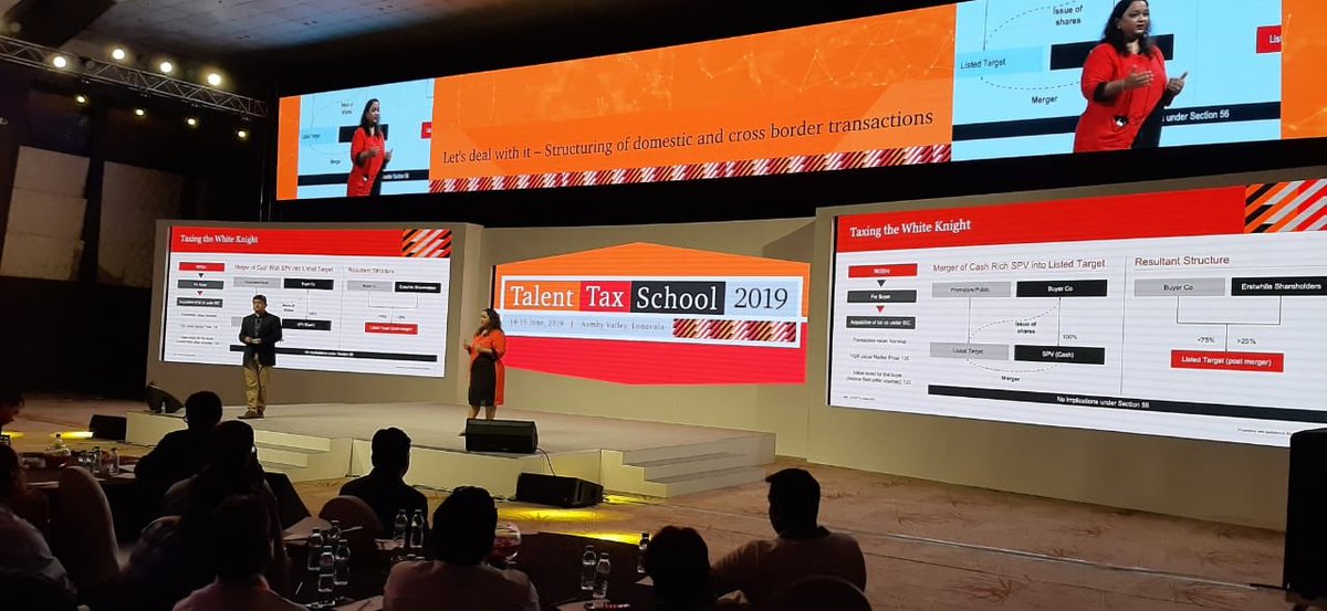 PwC_IN's tweet photo. With the onset of Day 2 at #PwCTALENTTax, PwC’s @HemalUchat takes a session on ‘Lets Deal with it - structuring of domestic and cross border transactions’. Get more details about the event here: https://t.co/o9NesJNEJa https://t.co/zOCKvP6y5m