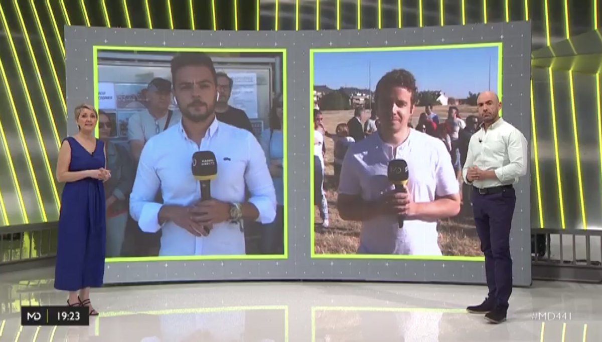 MadridDirecto's tweet photo. 👏🏼Ayer anotamos un gran 📊8,9% de share ¡No hay mejor forma de acabar la semana! GRACIAS nuevamente por acompañarnos cada tarde. El lunes volvemos con más y mejor. Como siempre aquí, en Madrid Directo😜@telemadrid @Susamoreno @CuarzoTv @inmagalvano @EmilioPineda_ #MD441 https://t.co/aah1lKlXGR