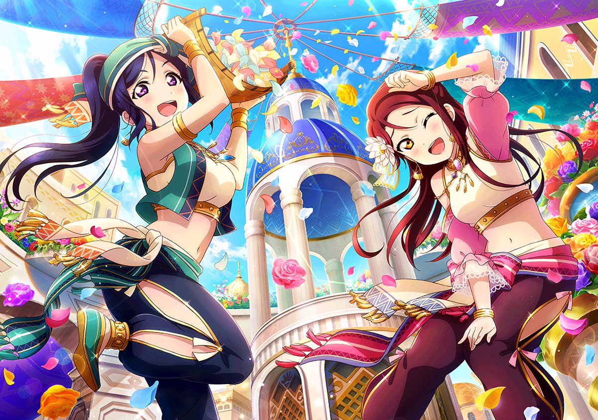 ラブライブ カード画像bot Ar Twitter 踊りたい気分 松浦果南 ミステリアスナイト 桜内梨子 T Co Vmgk2dovuj