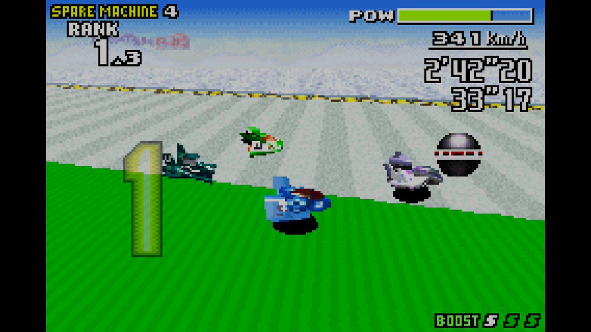 Mr レーサー Twitterren ロングジャンパーサーキットは隠しマシンの接戦だった模様 Fzero Wiiu