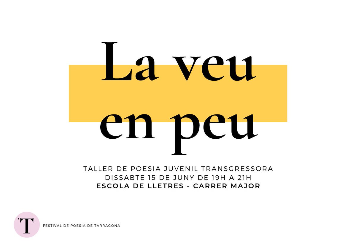 poetitzat's tweet photo. Després del recital de Conxita Jiménez a la @bibliotgn, ens esperen quatre esdeveniments al llarg del dia. No hi falteu!!! https://t.co/qzRHgo9ydF