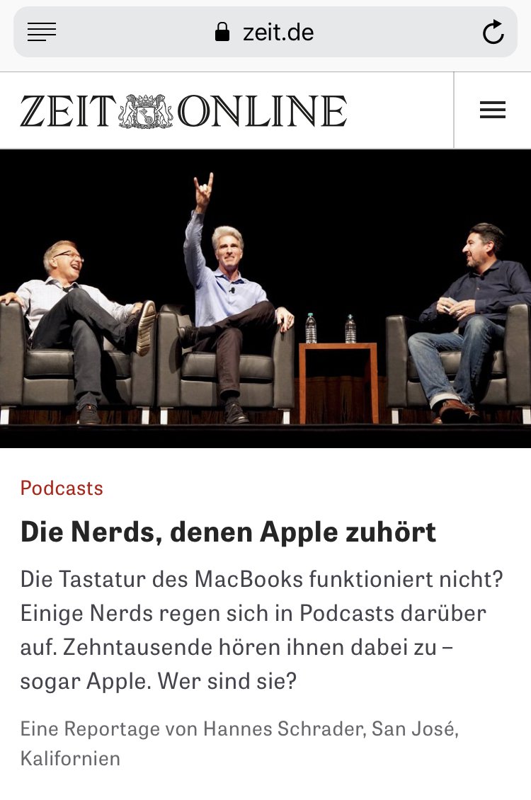 konschta's tweet photo. @gruber on the front page of a major German news website. The article also mentions @atpfm, @_connectedfm, and @ismh.
https://t.co/LlSCNEKgne https://t.co/UEOFYGRKy1